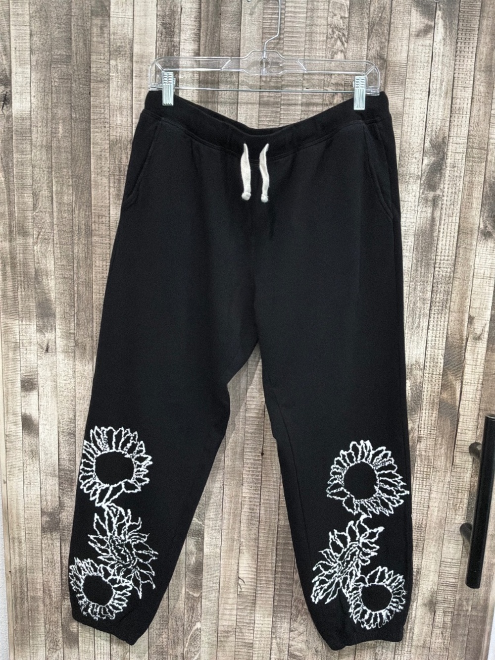 ELECTRIC & ROSE SUNFLOWER BLK JOGGERS